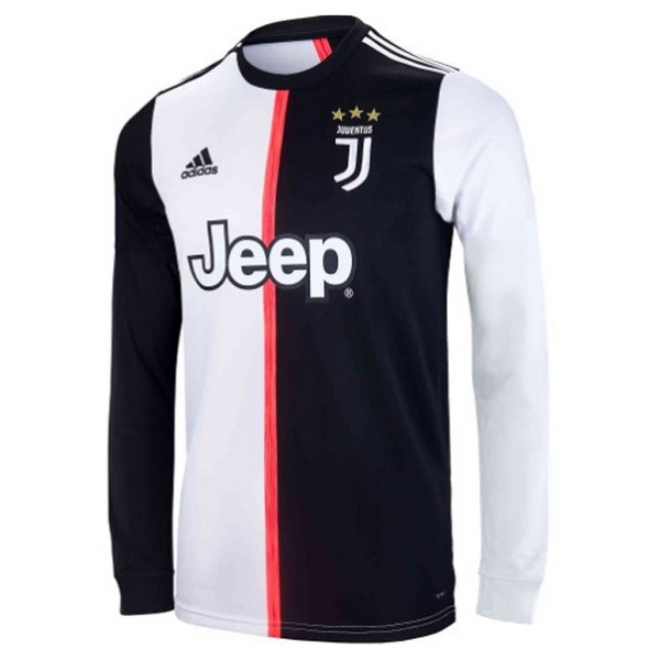 Camiseta Juventus 1ª ML 2019/20 Blanco Negro